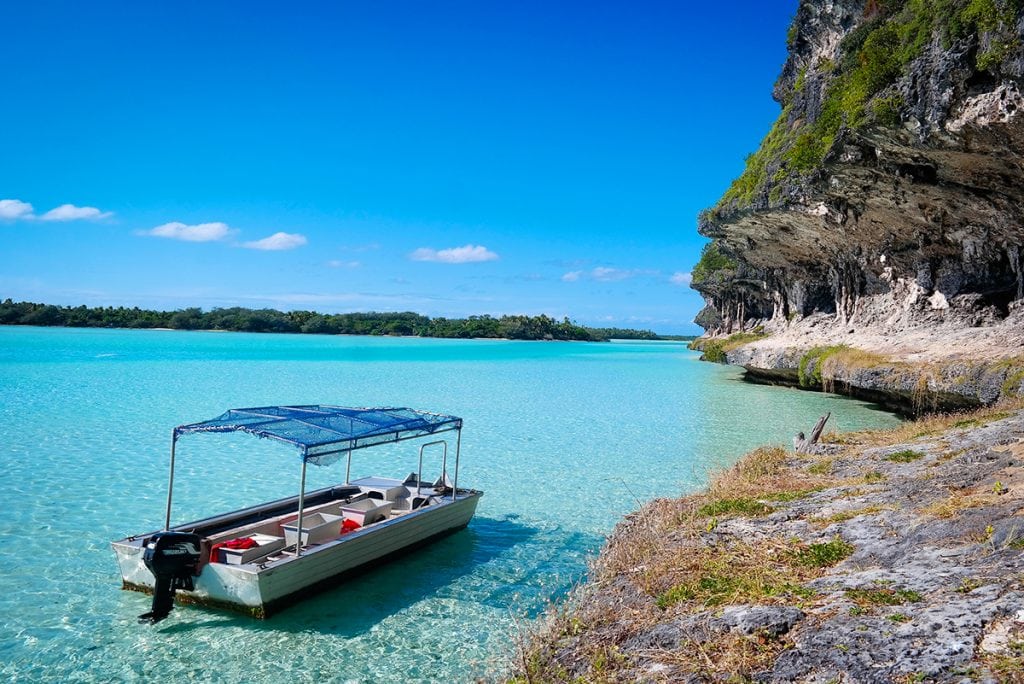 GREY LEKINY CLIFFS Loyalty Islands