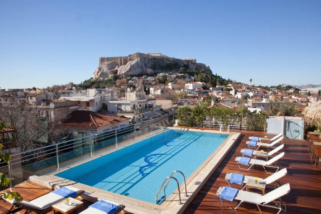 Athens Hotels With A View