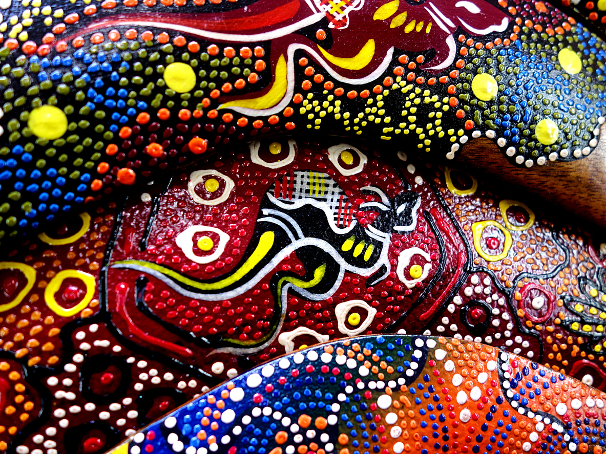 Uluru Aboriginal Dot Painting - Emma Whiting Travel